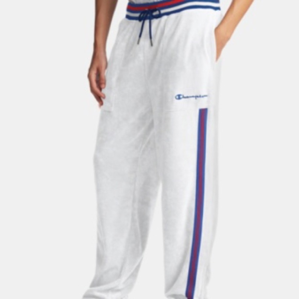 White champion cotton pants
